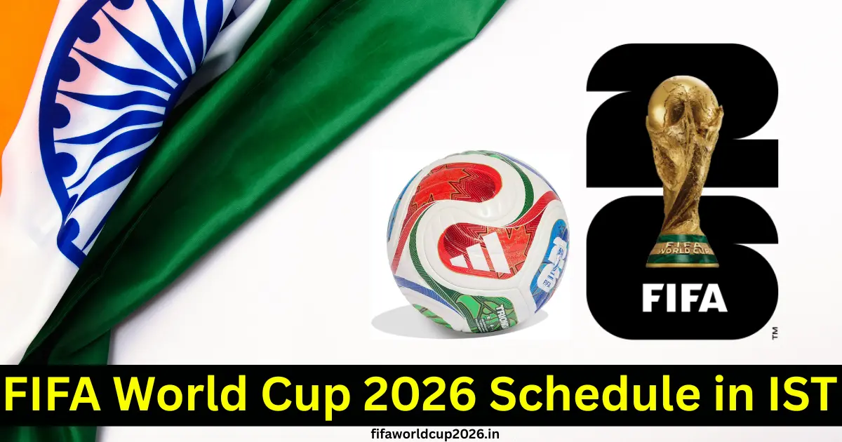 FIFA World Cup 2026 Schedule in IST