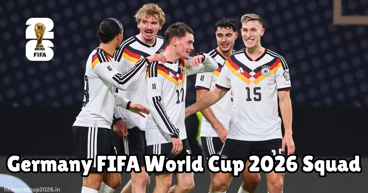 Germany FIFA World Cup 2026 Team Squad