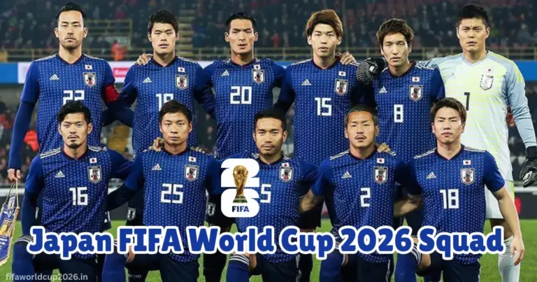 Japan FIFA World Cup 2026 Team Squad