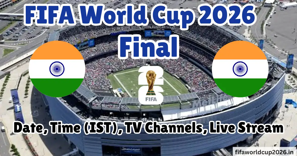 fifa world cup 2026 final schedule in indian time