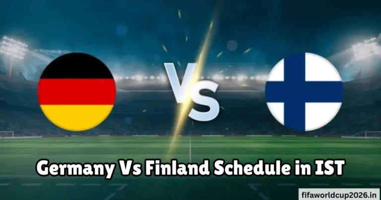 germany vs finland schedule in ist