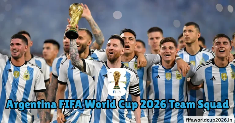 lionel messi's argentina fifa world cup 2026 team squad
