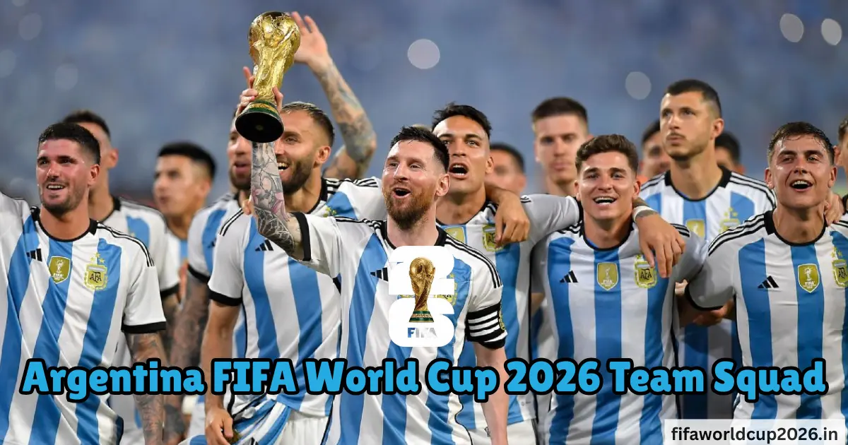 lionel messi's argentina fifa world cup 2026 team squad