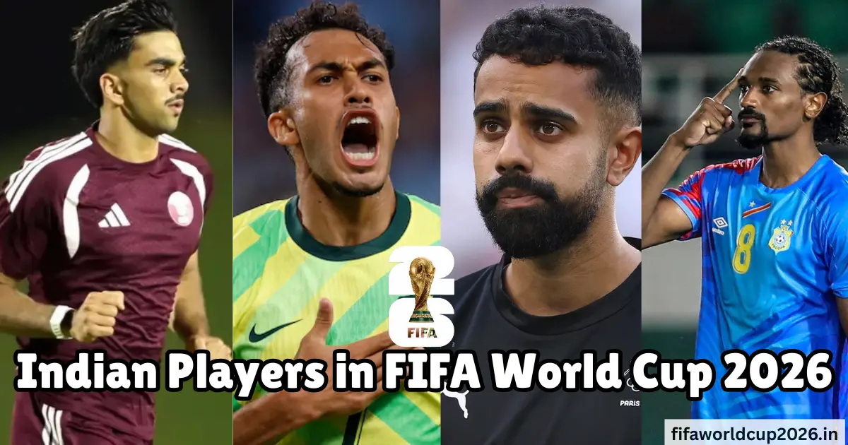 Indian players in fifa world cup 2026